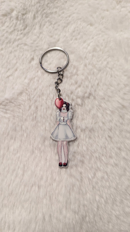 Female IT Keychain