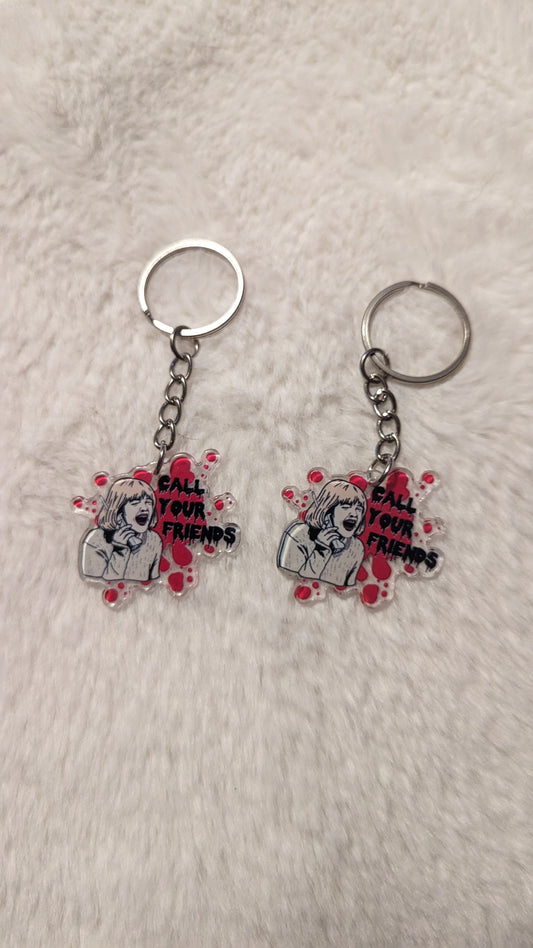 Call Your Friends Keychain