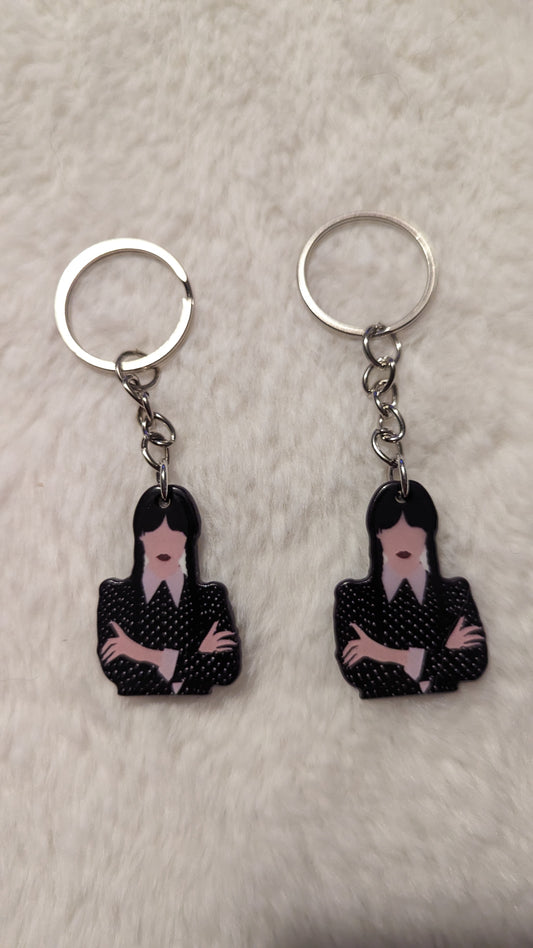 Wednesday Keychain