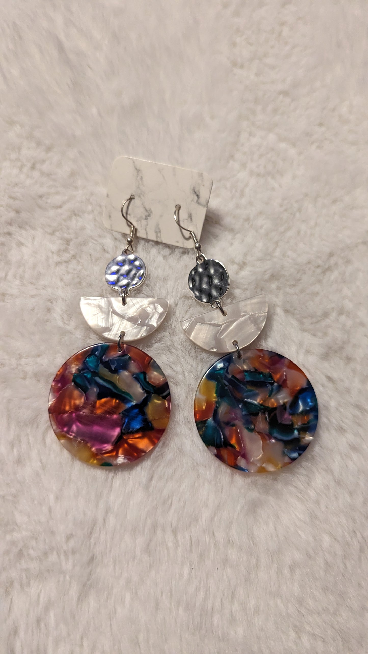 Shades of Marble Earrings