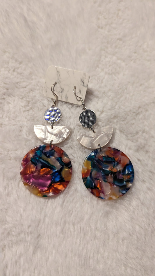 Shades of Marble Earrings