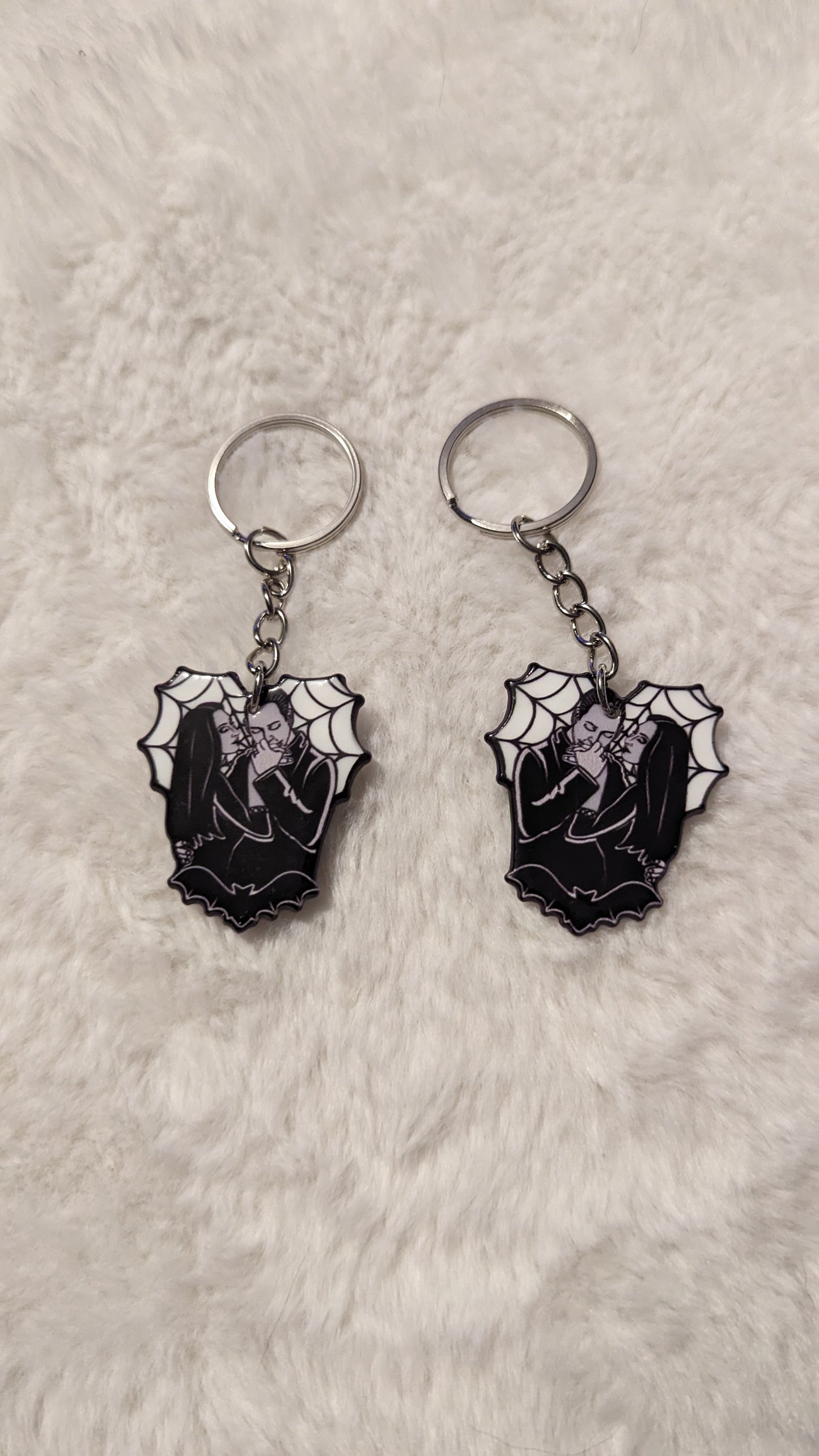 Gothic Love Keychain