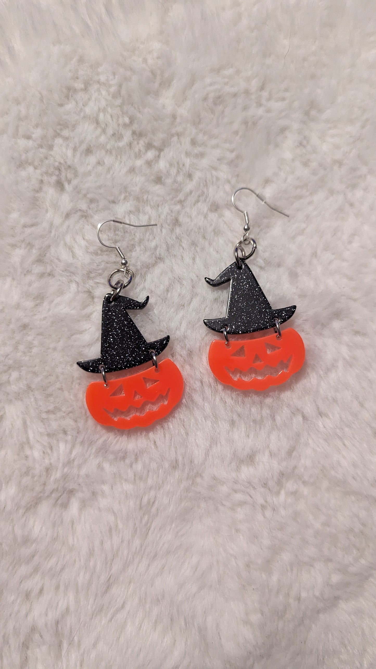 Witchy Pumpkin Earrings