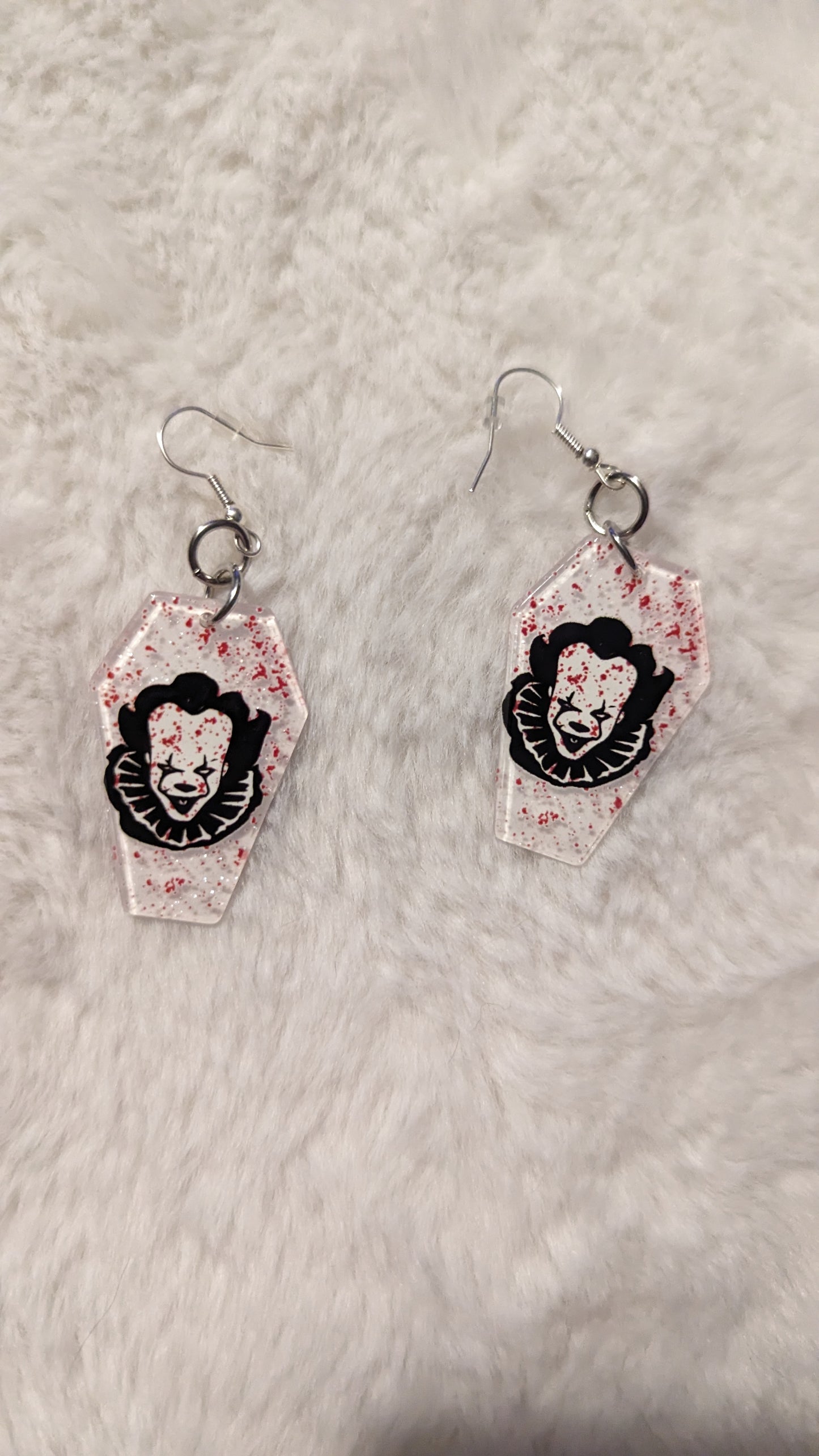 IT Coffin Earrings