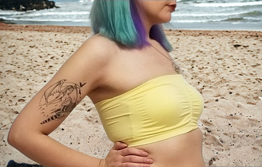 Banana Strapless Bandeau