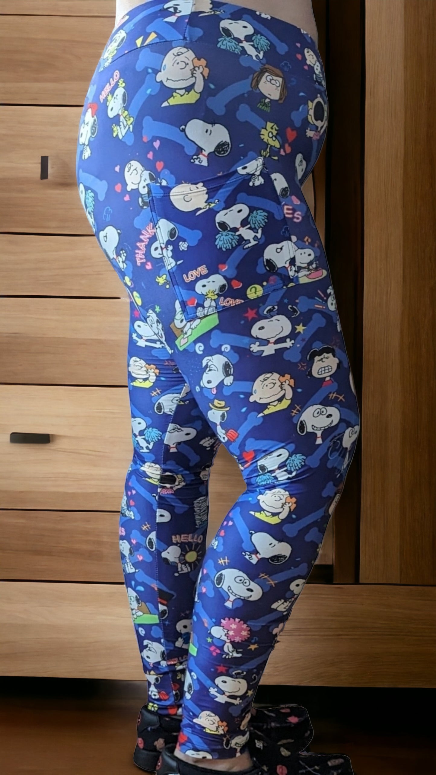 Peanuts Leggings W/ Pockets