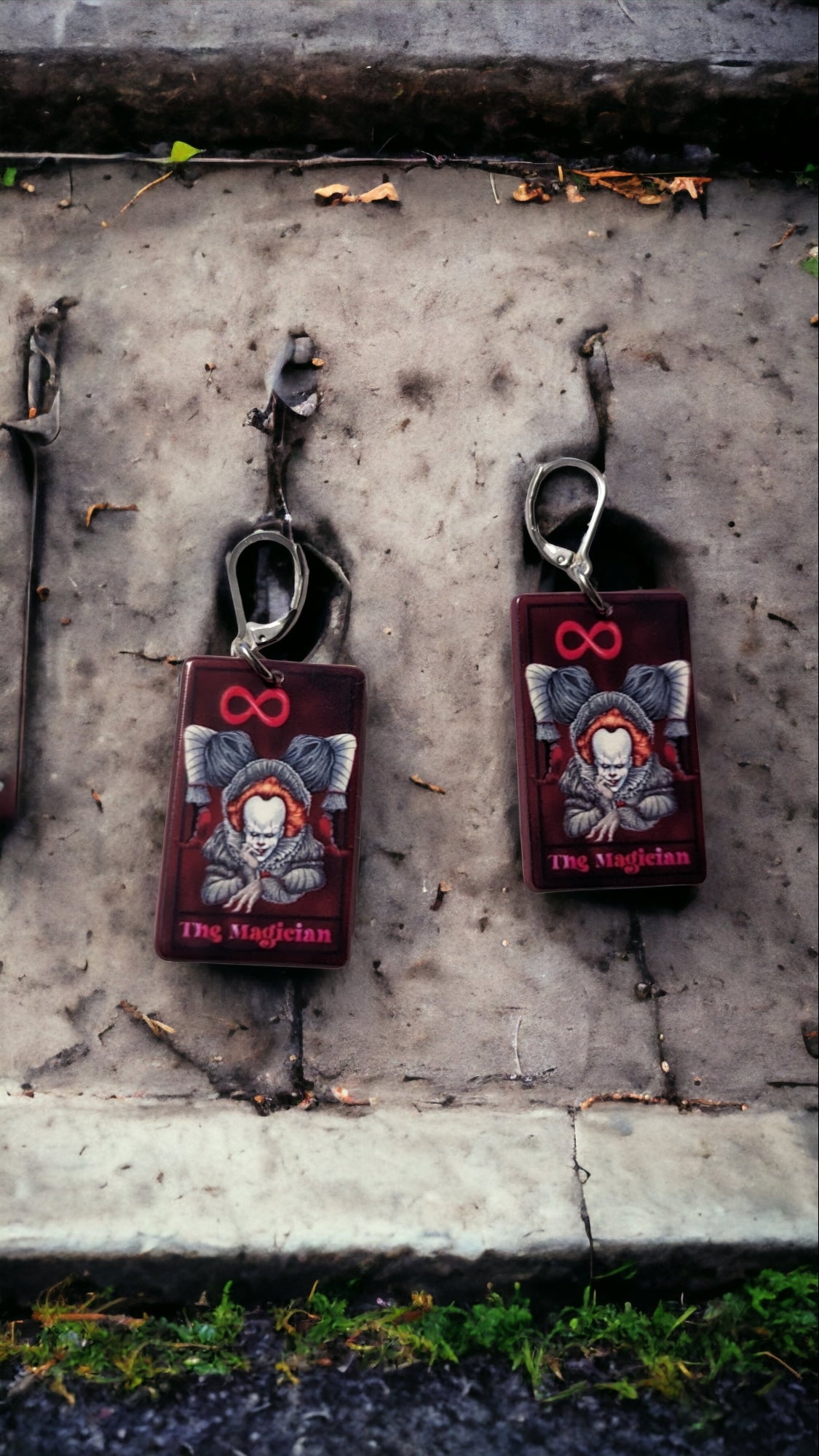 Horror Tarot Earrings