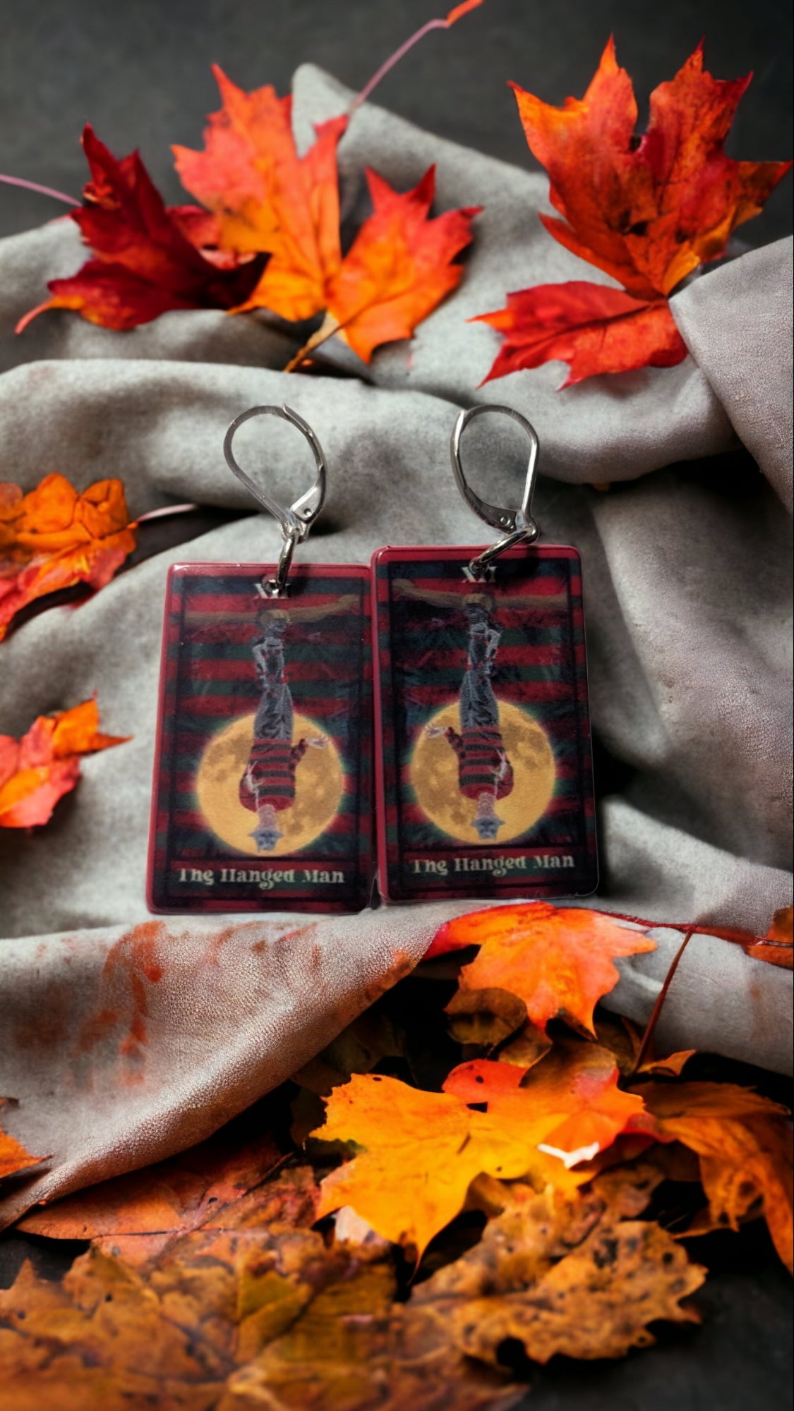 Horror Tarot Earrings