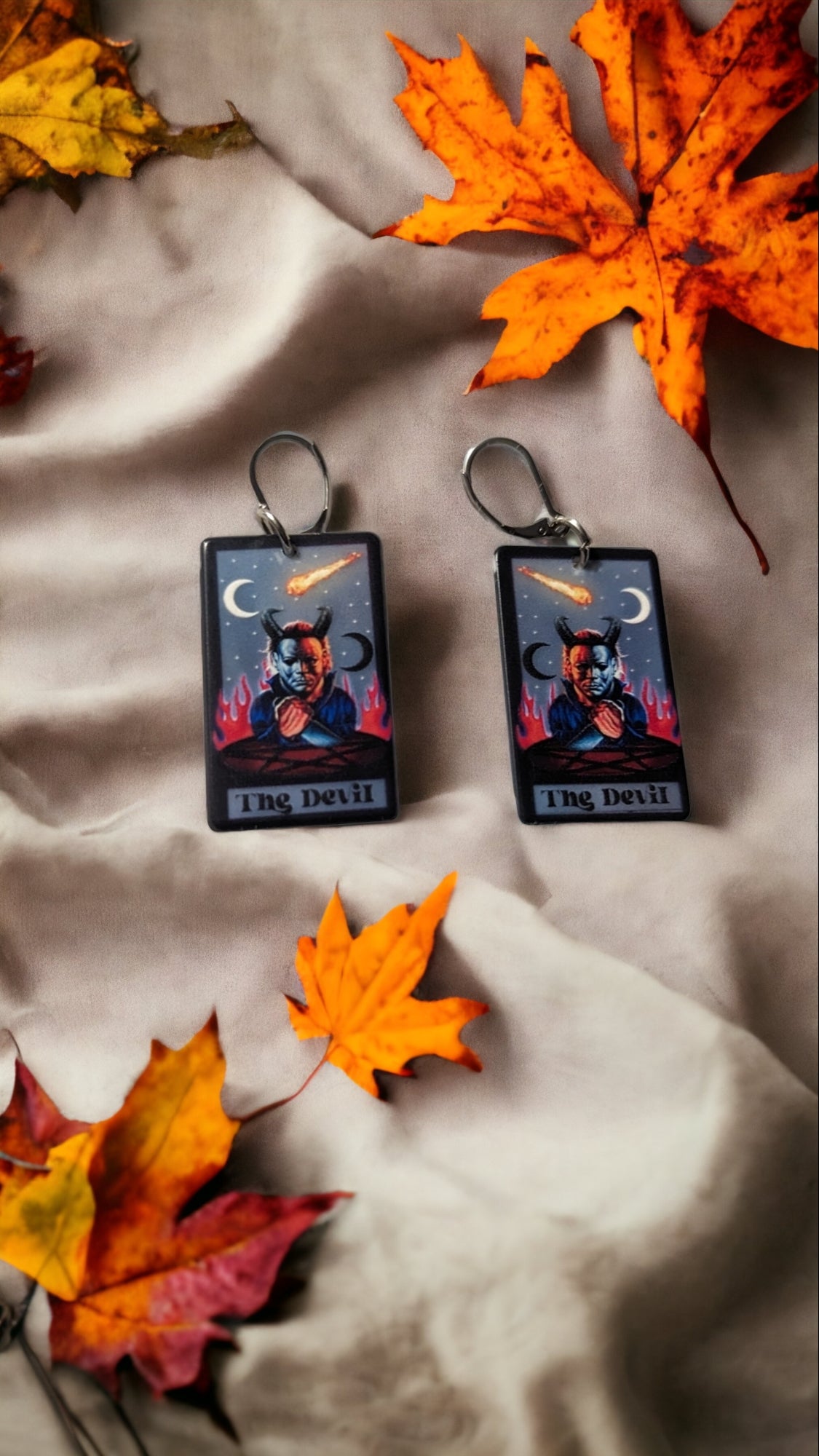 Boucles d’oreilles Tarot d’Horreur