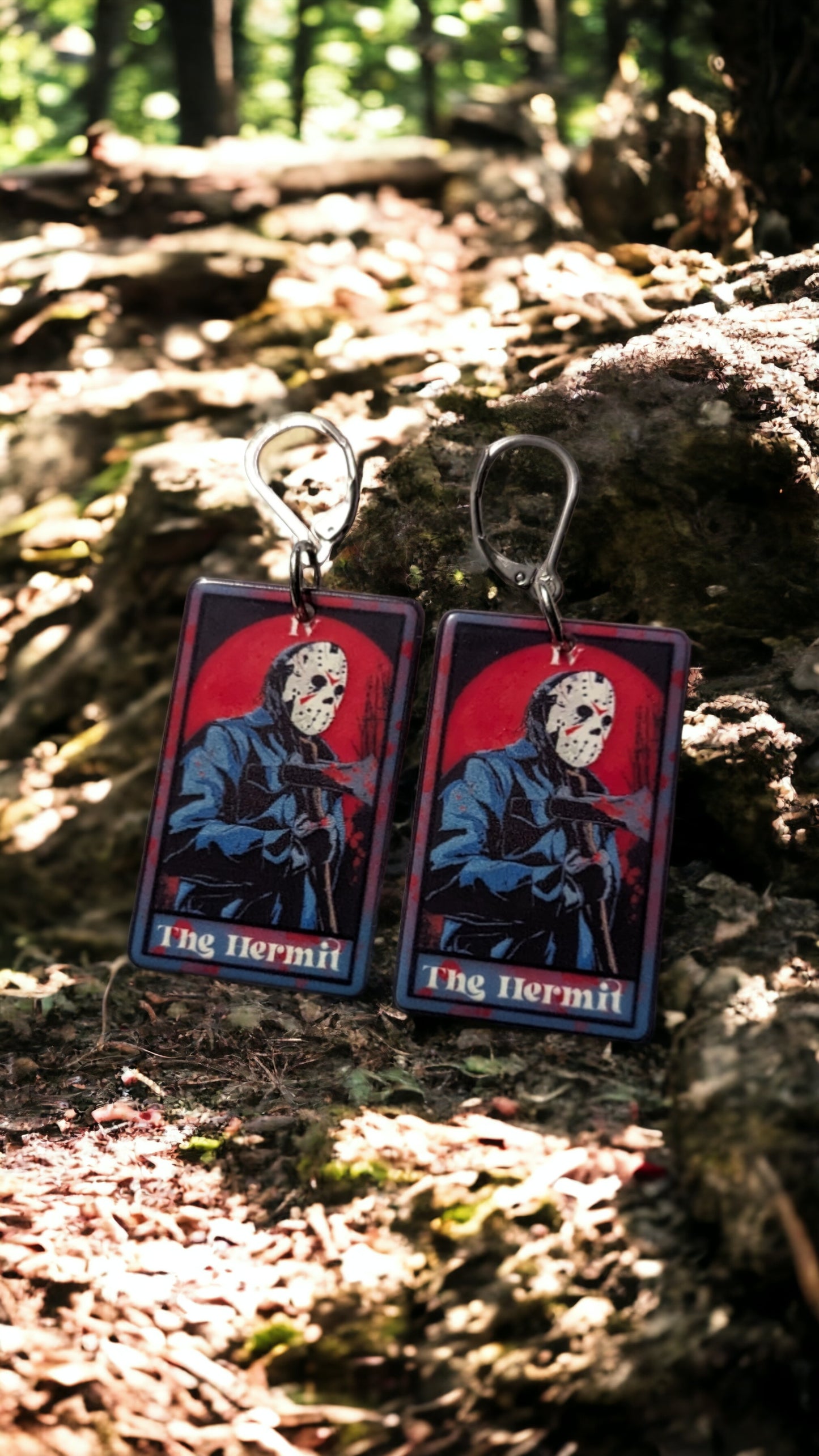 Horror Tarot Earrings