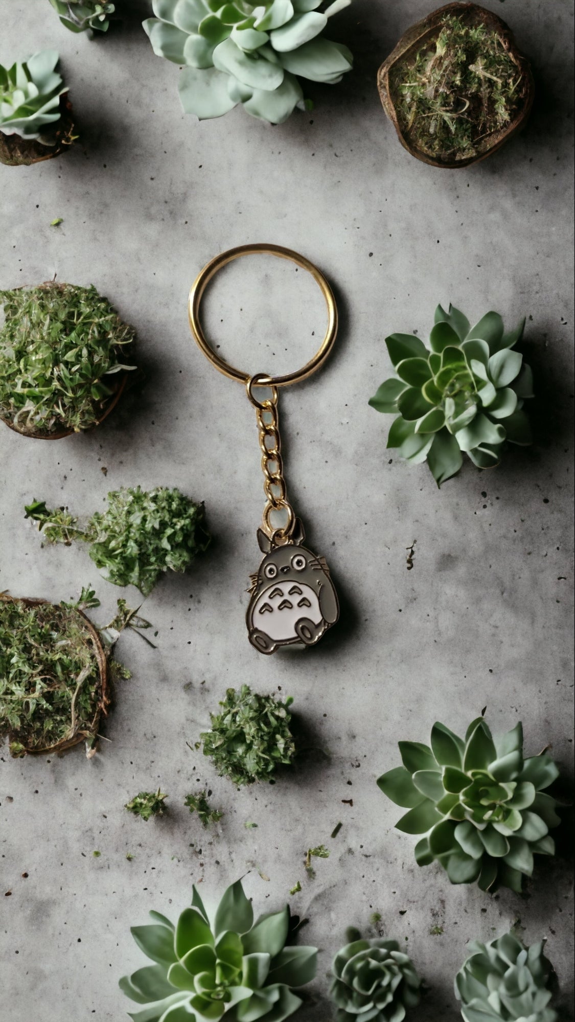 Totoro Keychain