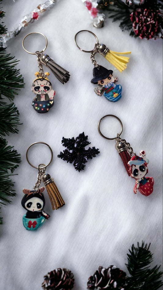 Horror keychains