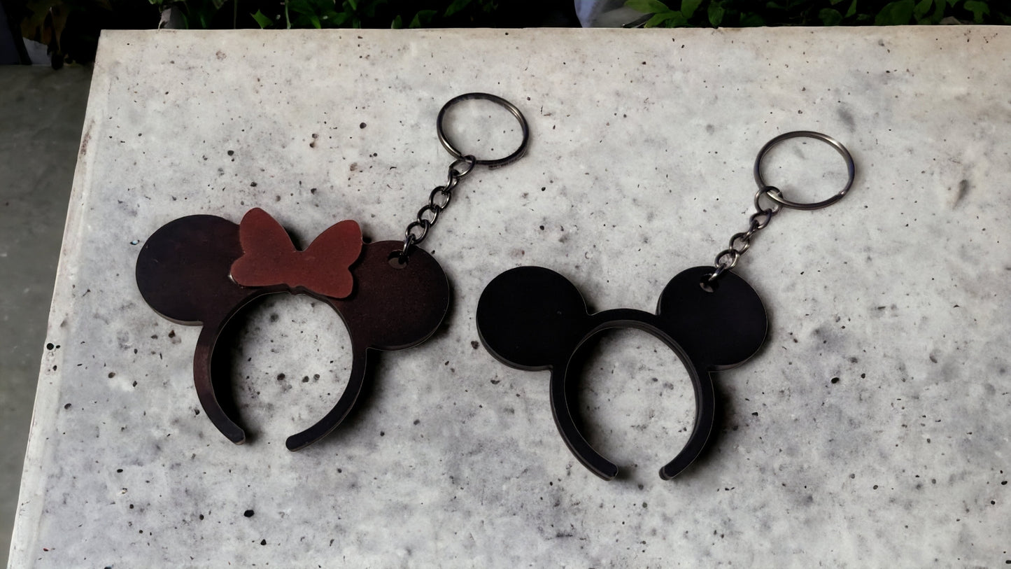 Glow Couples Keychains