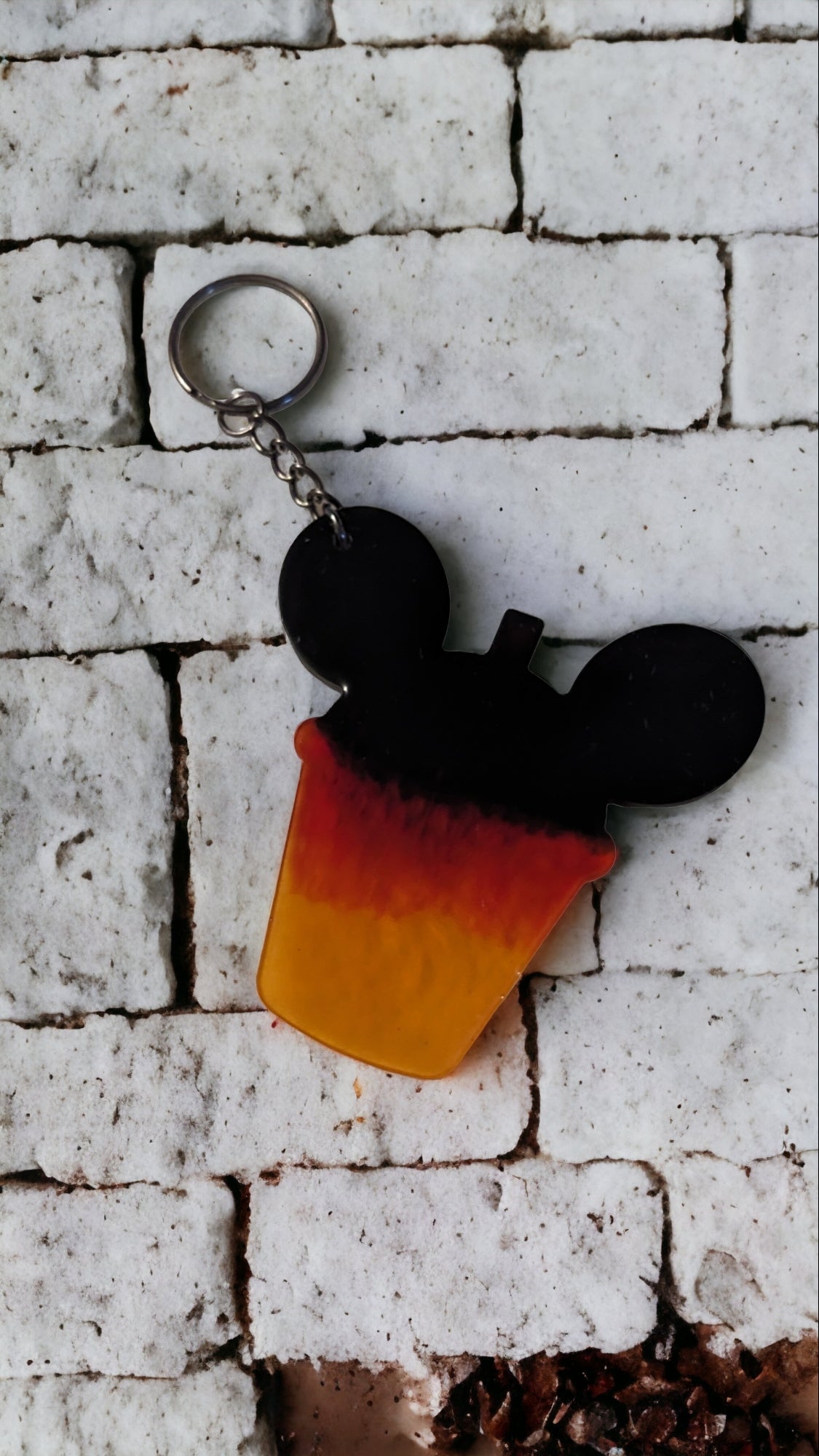 Glow Iced Coffee Keychain