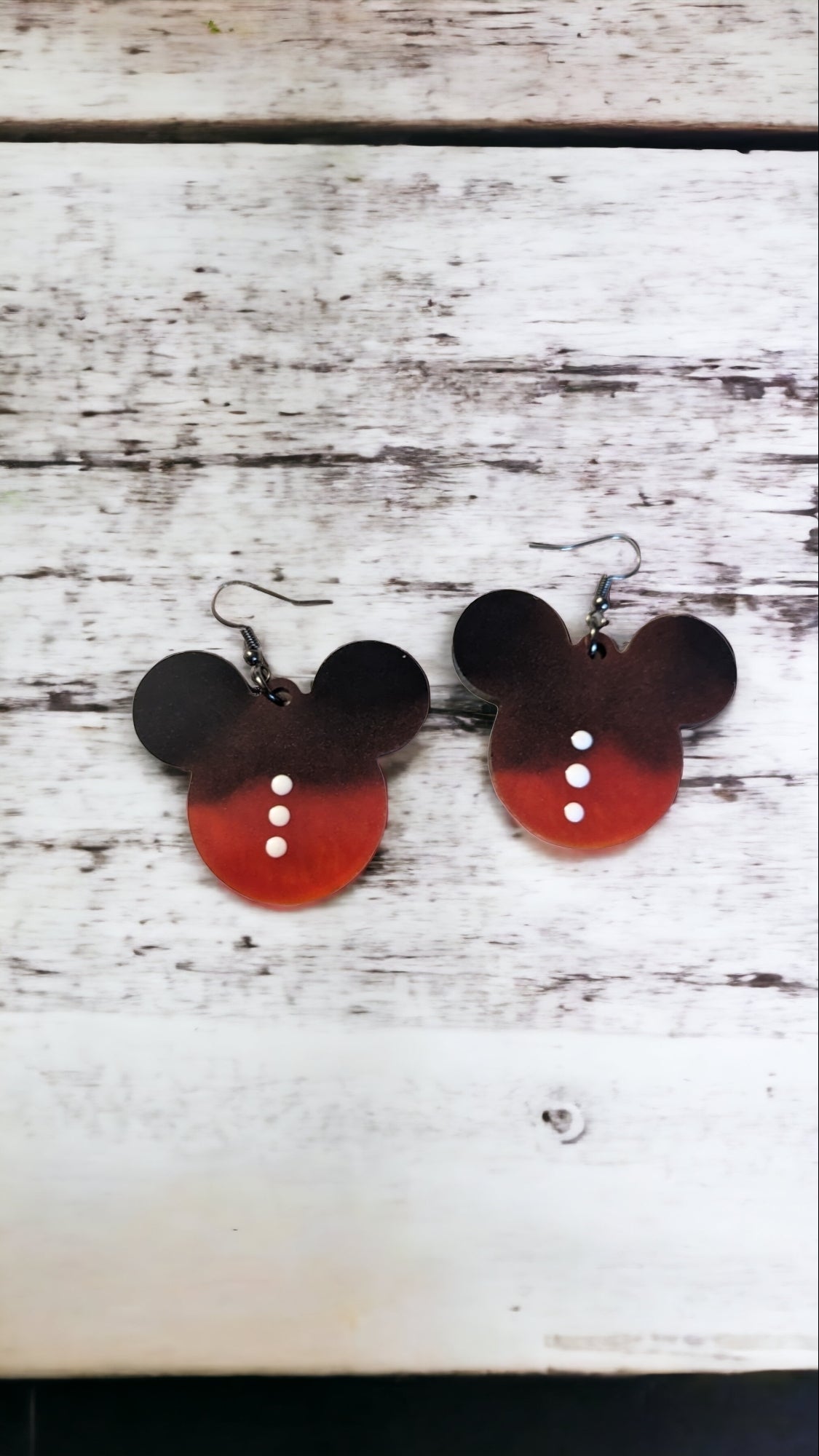 Boucles d'oreilles souris lumineuses