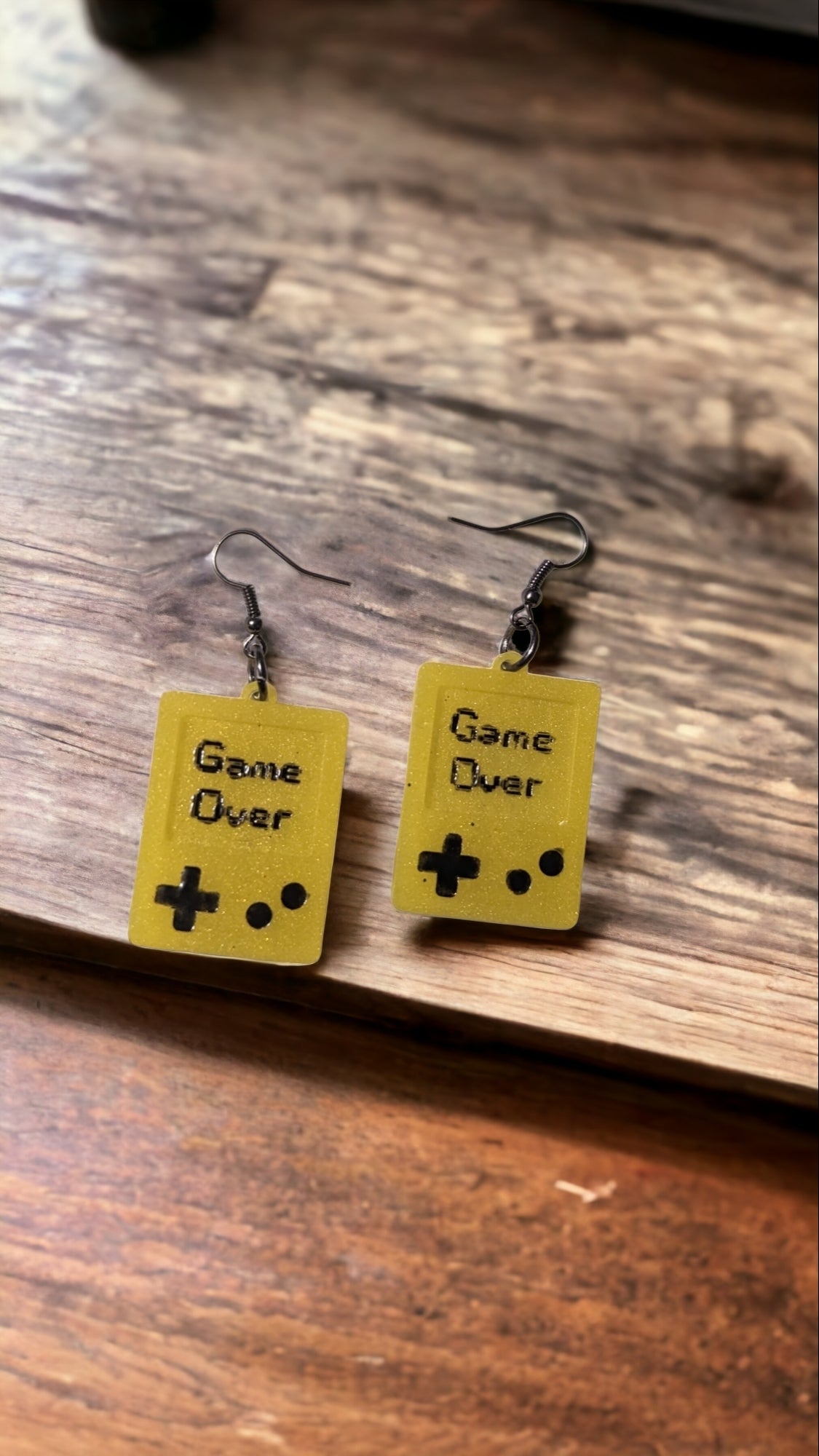 Boucles d'oreilles Glow Game Over