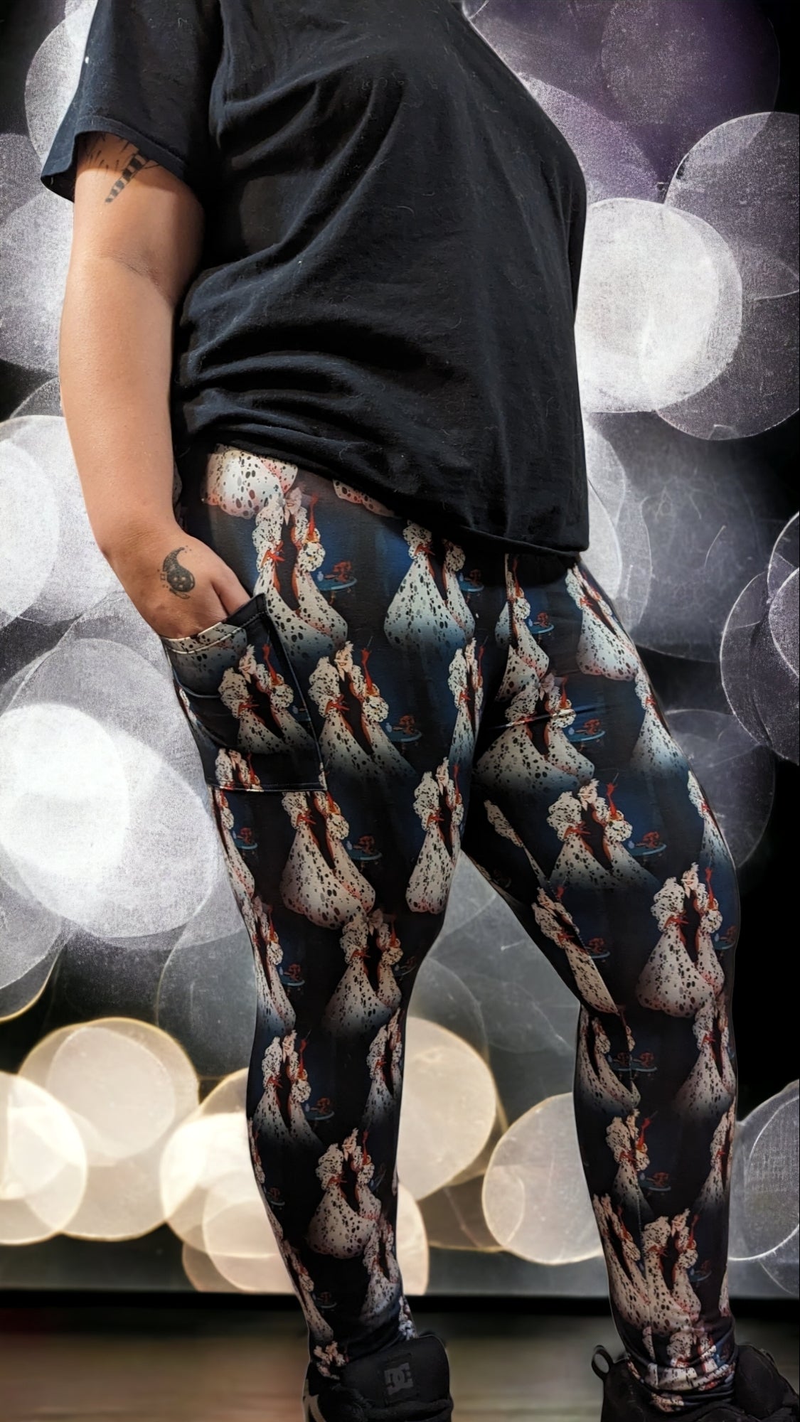 Cruella Leggings W/ Pockets