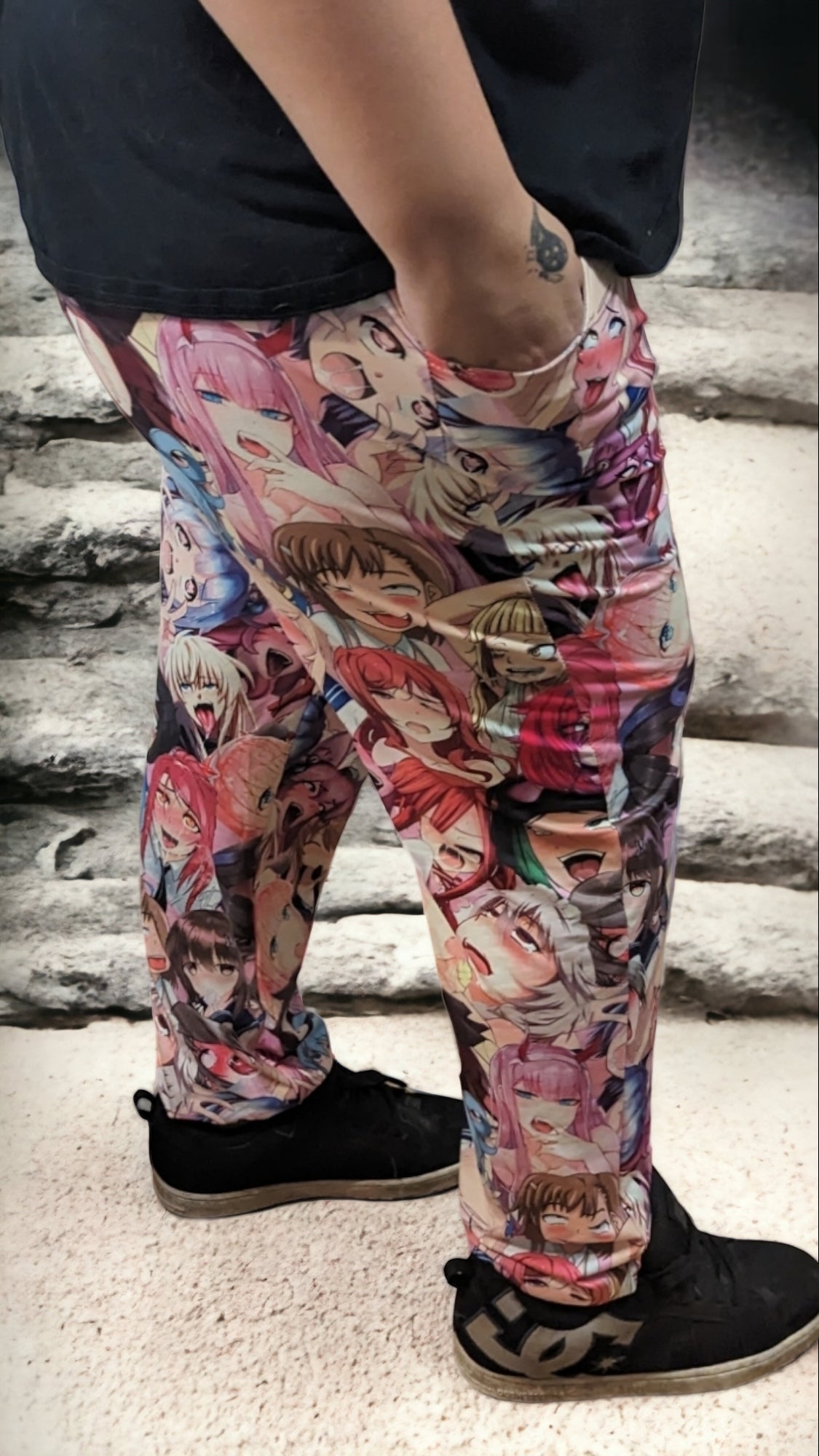 Joggers Anime rougissants