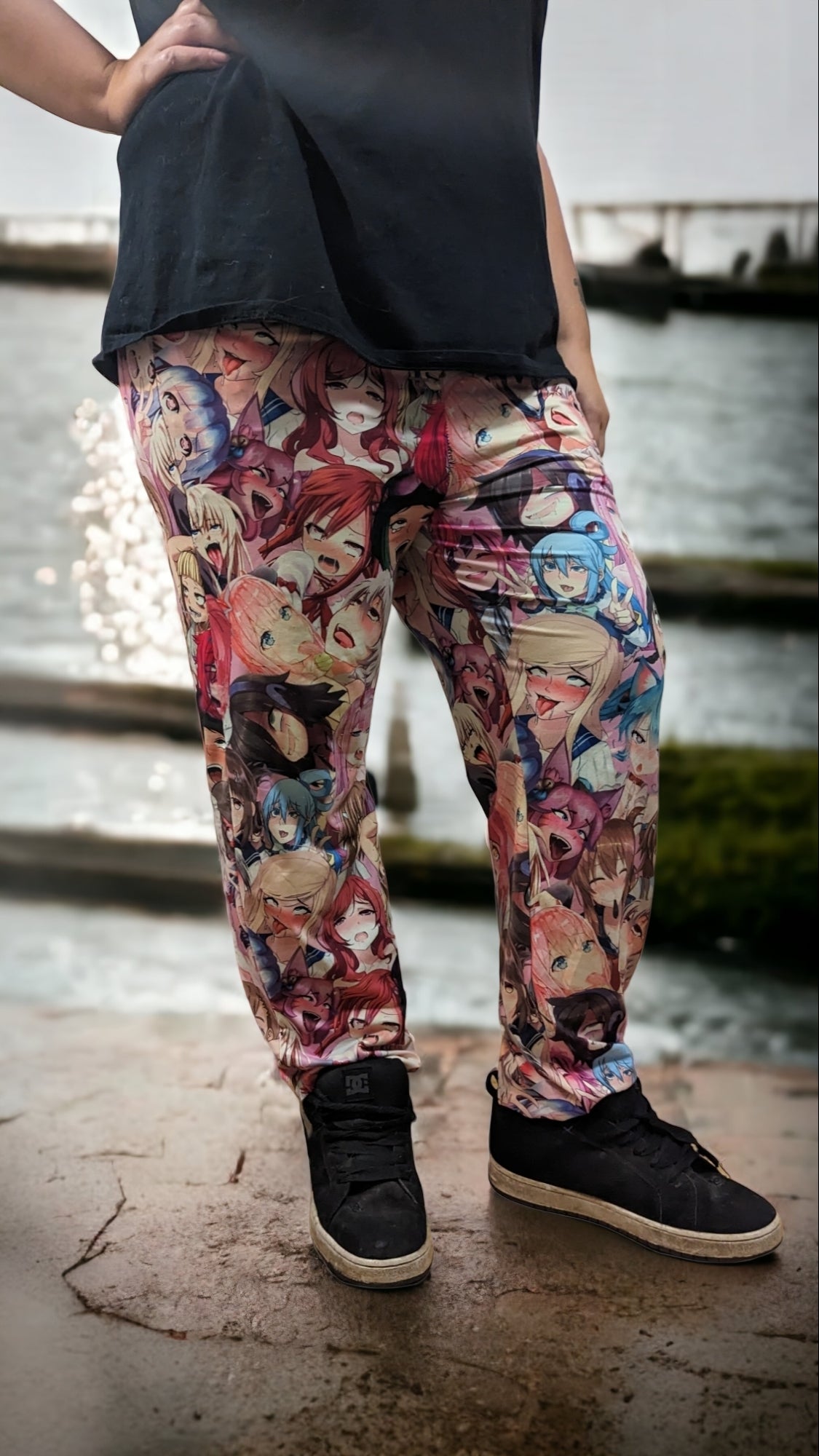 Joggers Anime rougissants