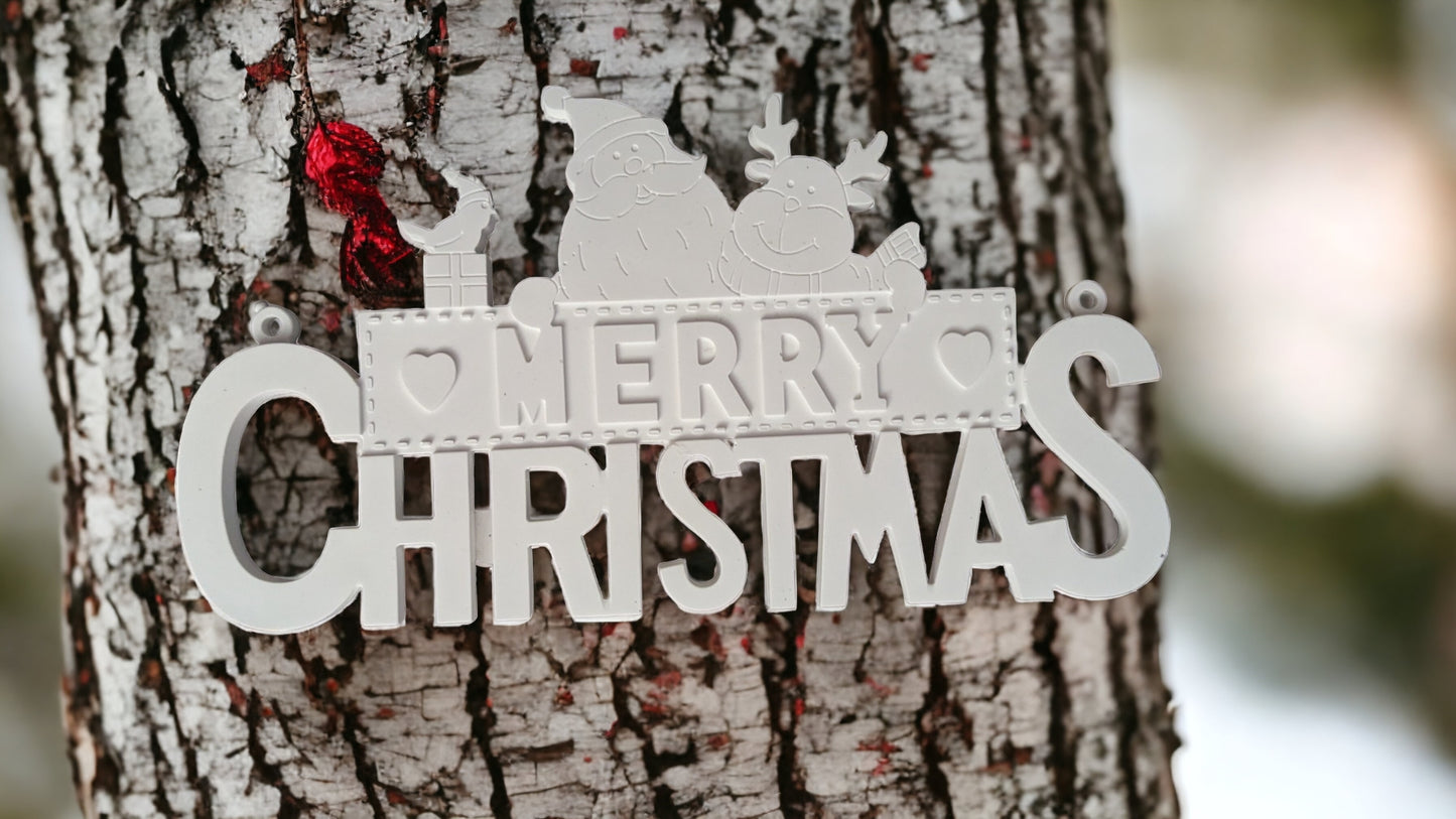 Merry Christmas Sign