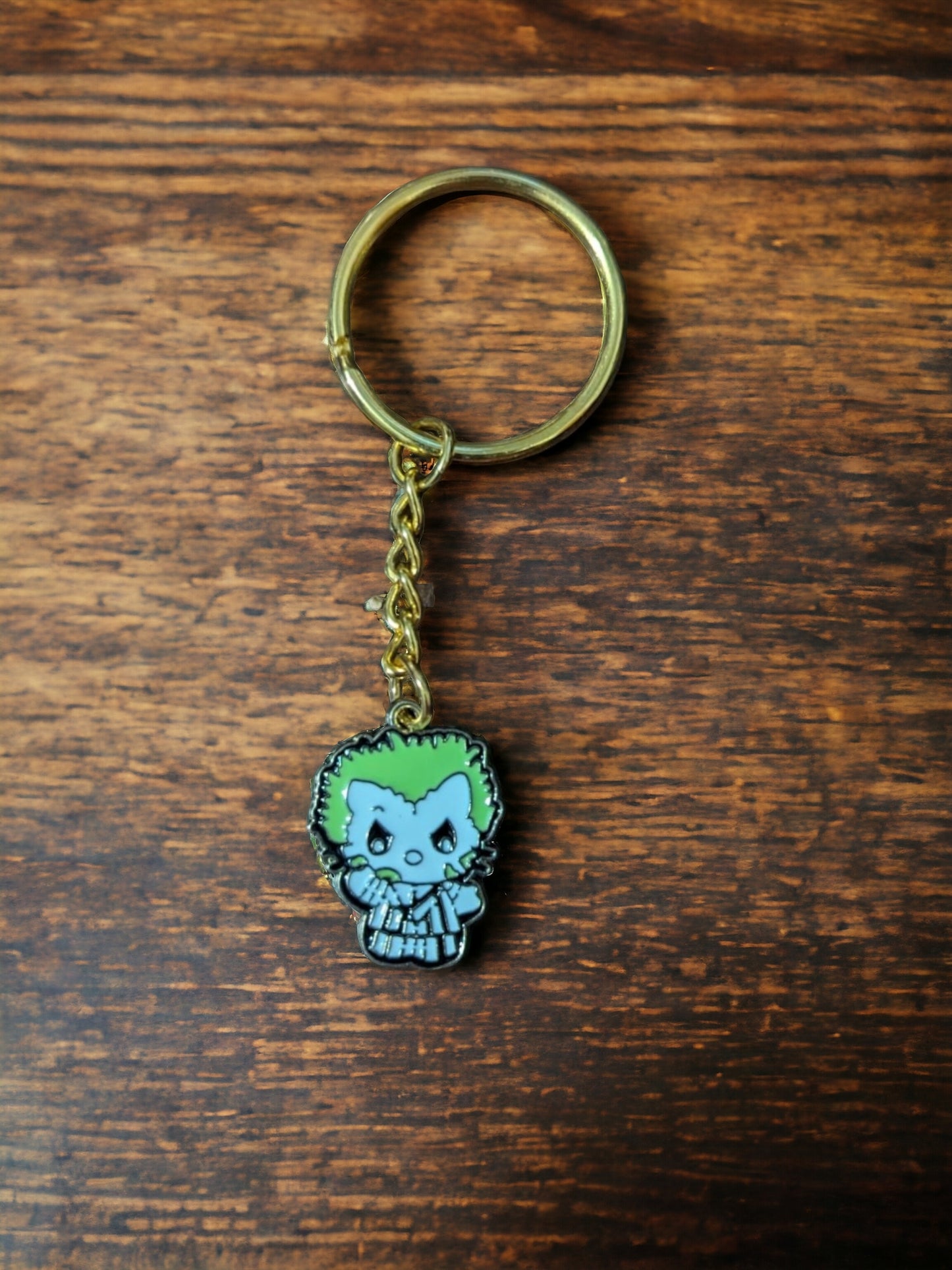 Beetlejuice Keychain