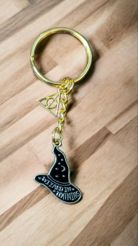 Wizard In Training Keychain