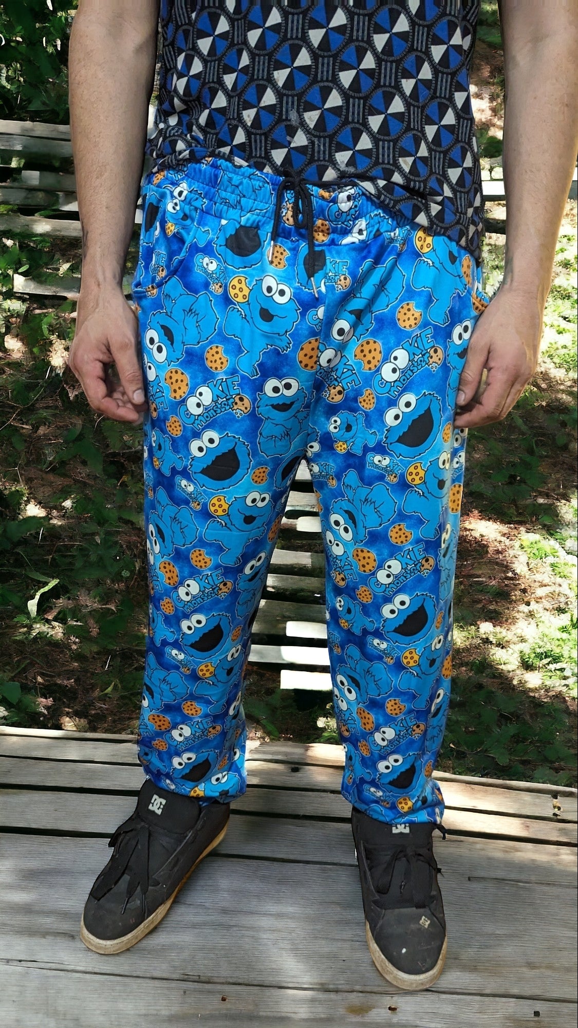 Cookie Monster Double Layered Joggers