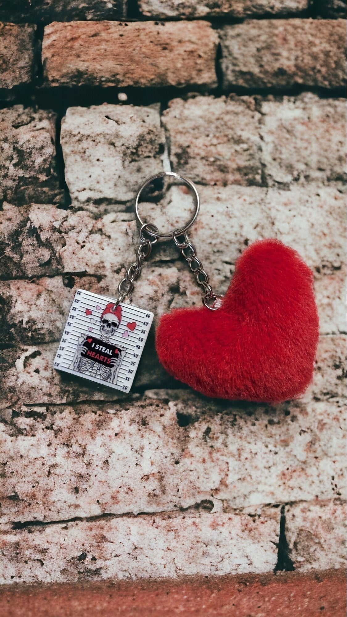 Horror Valentine's Keychains