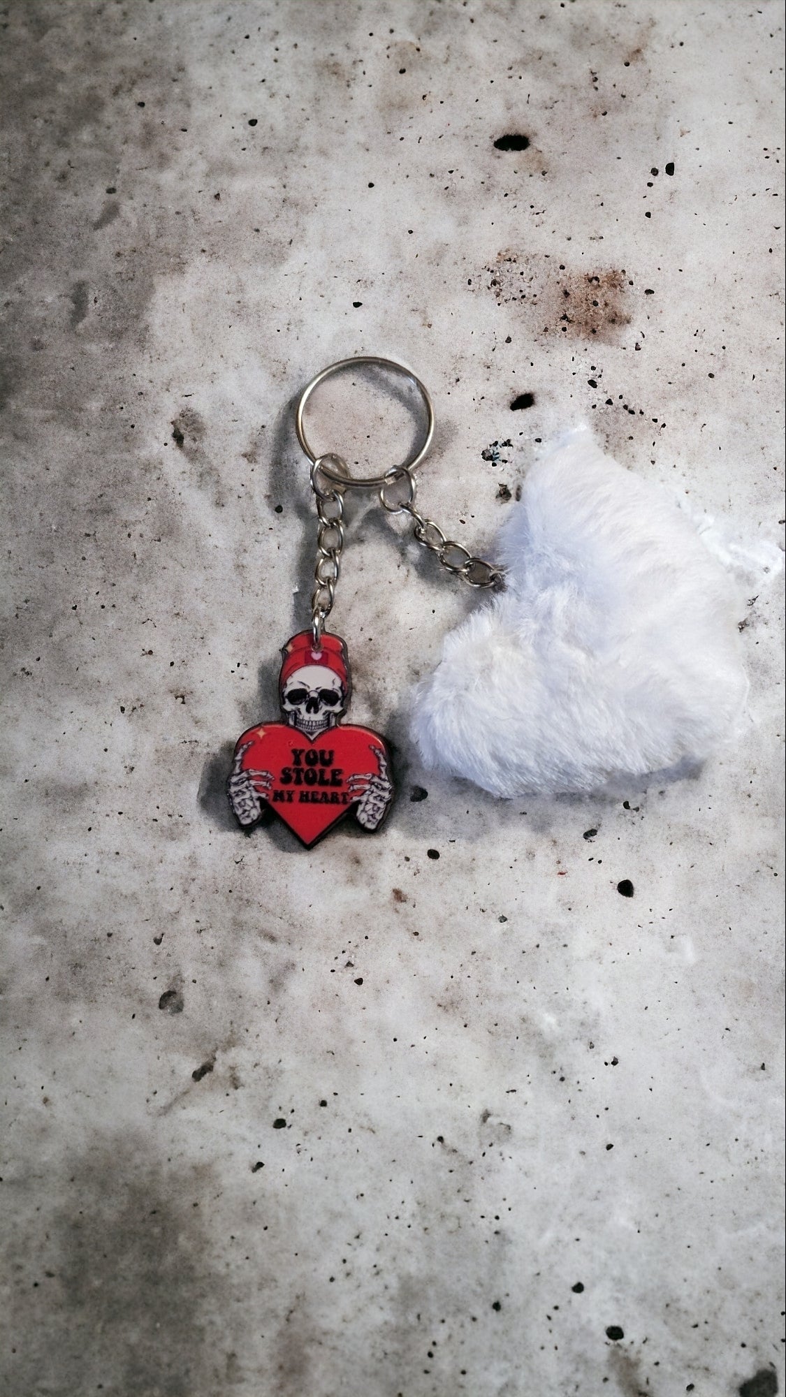 Horror Valentine's Keychains