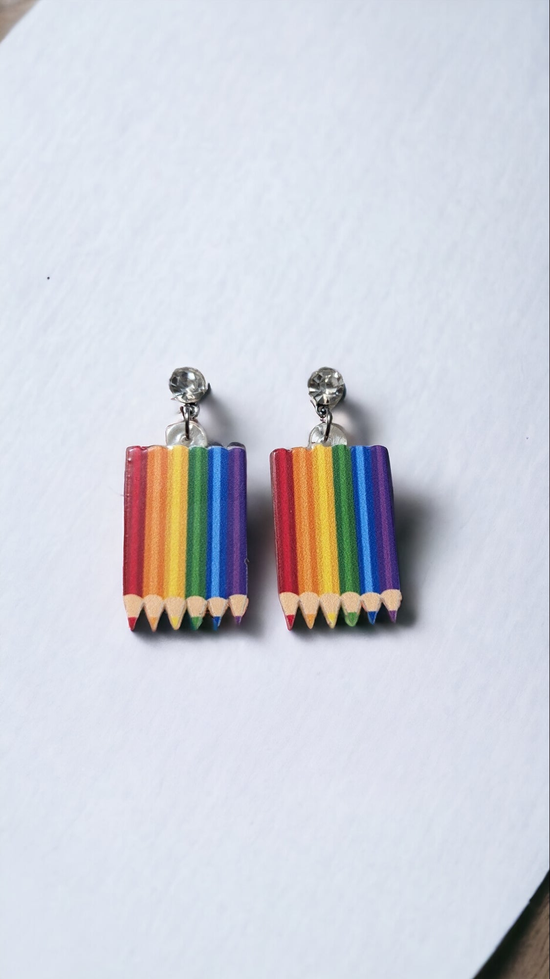 Boucles d'oreilles crayon