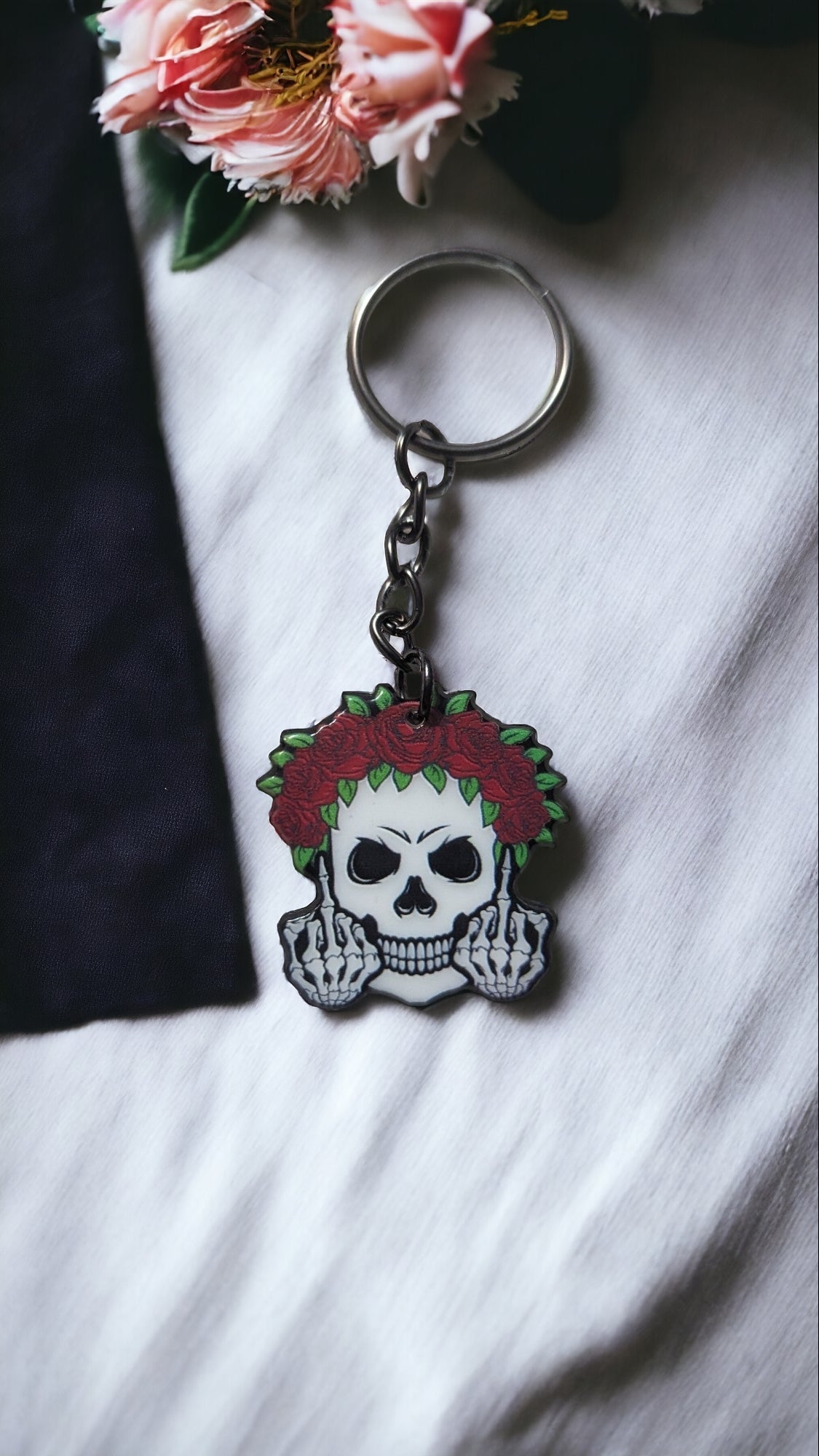 Horror Valentine's Keychains