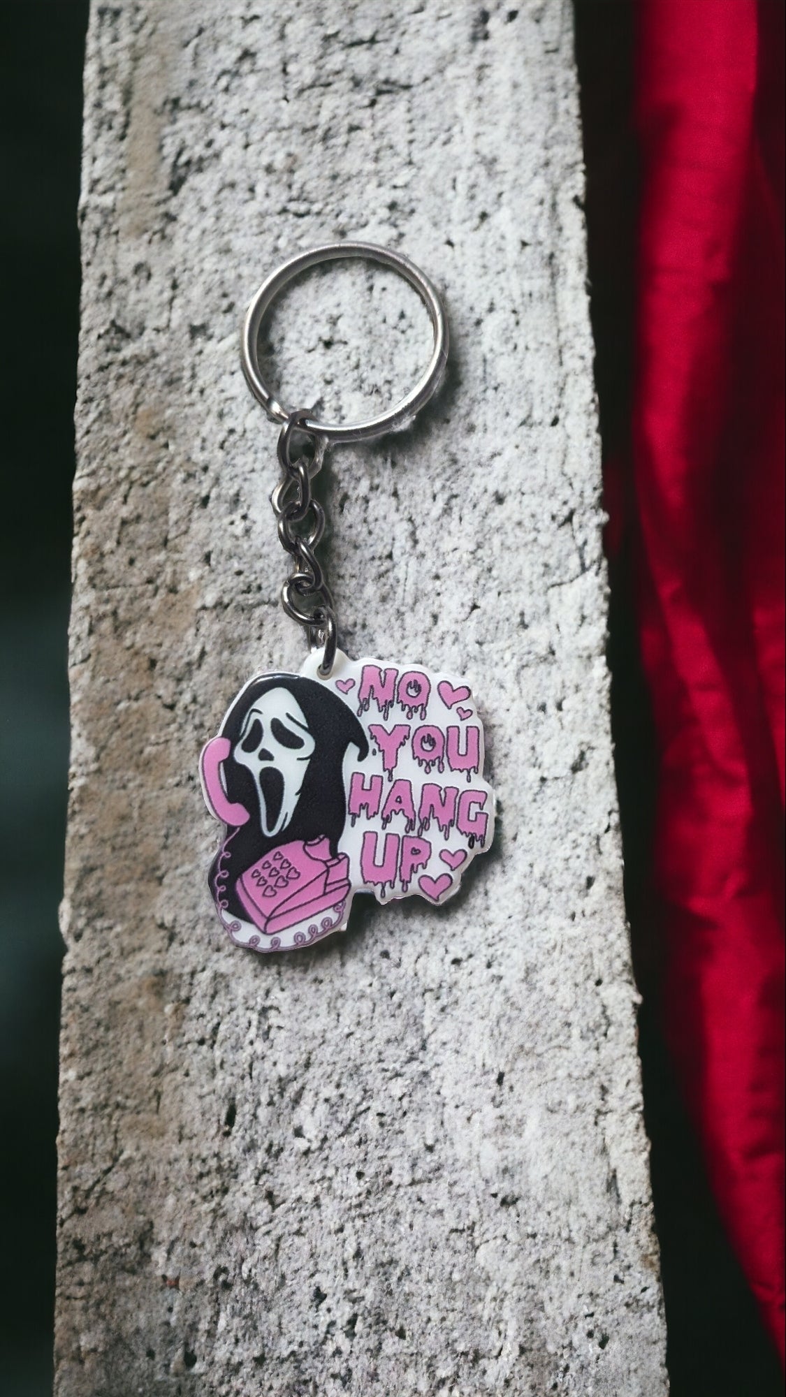 Horror Valentine's Keychains