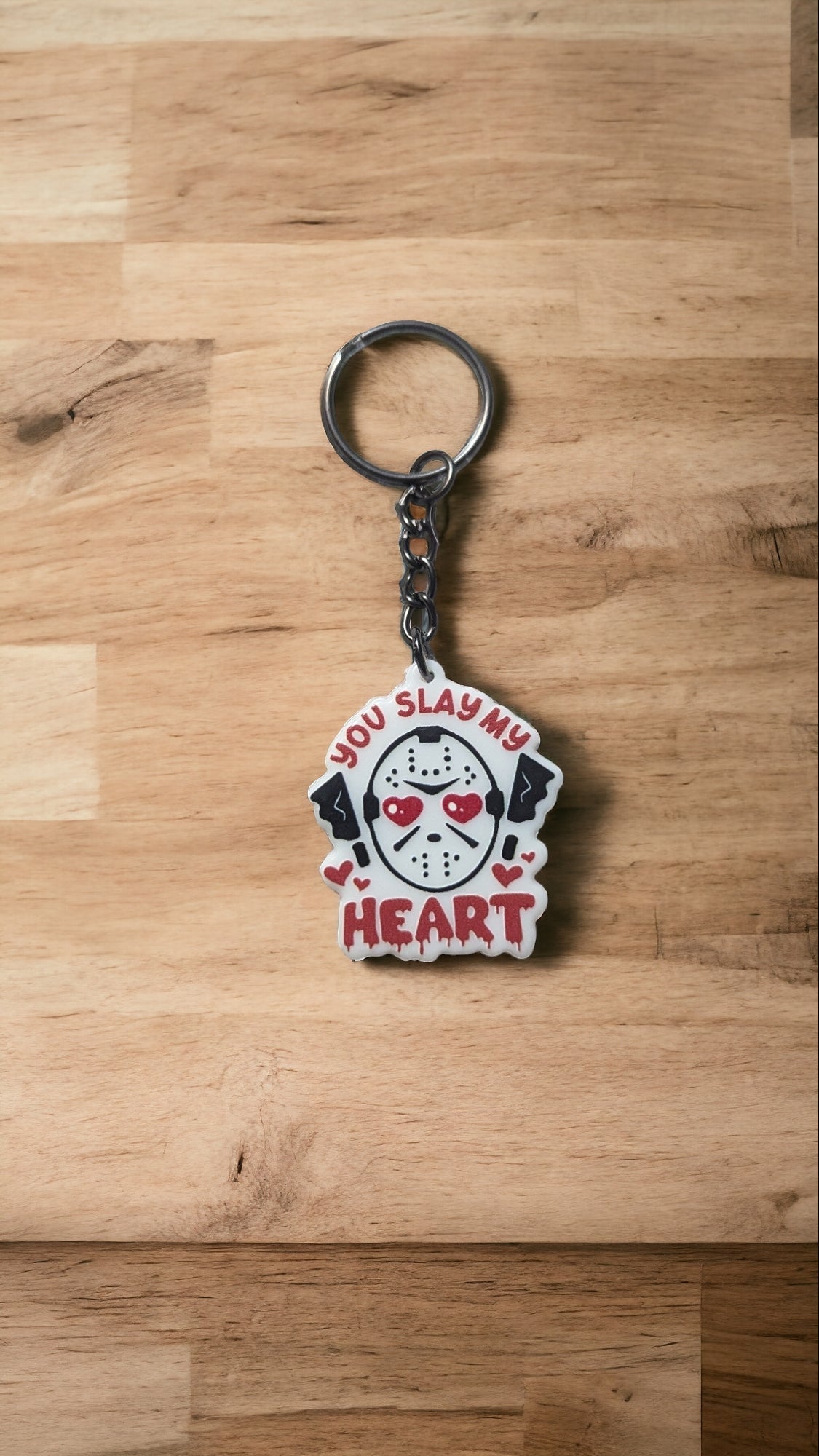 Horror Valentine's Keychains