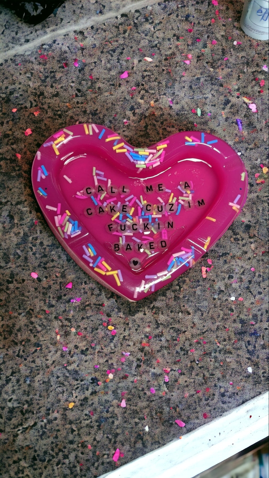 Heart ashtray